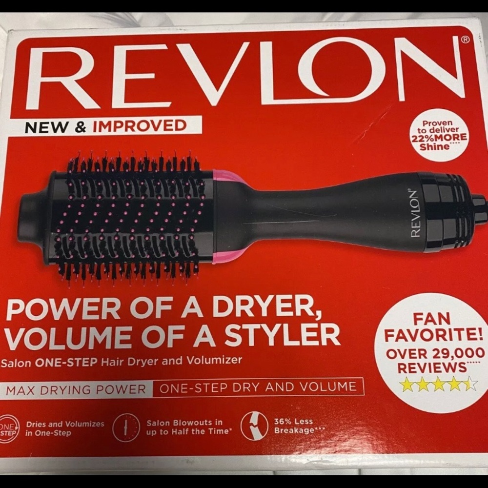 One step hair dryer and volumizer